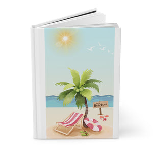 Beach Day Journal Hardcover