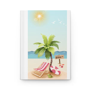 Beach Day Journal Hardcover