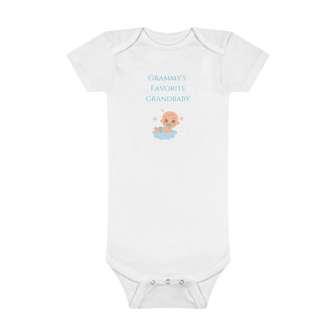 Grammy's Favorite Grand Baby Short Sleeve Onesie®