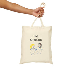 Load image into Gallery viewer, Artist Cotton Canvas Tote Bag