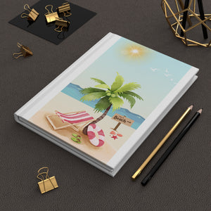 Beach Day Journal Hardcover