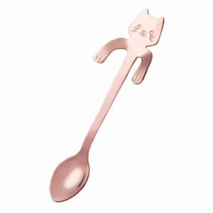 Cat Stainless Steel Hanging Spoons