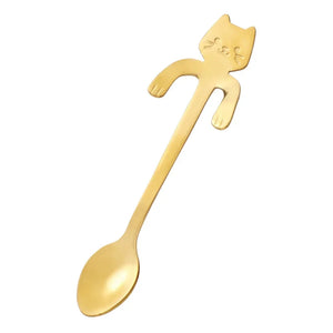 Cat Stainless Steel Hanging Spoons